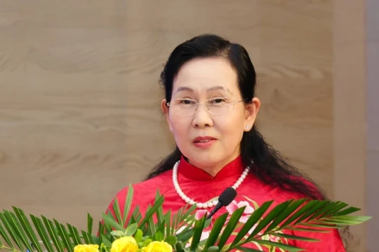 Bà Lê Thị Thủy được bầu giữ chức Chủ tịch Hội LHPN Việt Nam