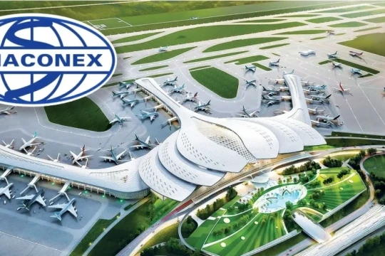 Trước khi lãnh đạo bị bắt, Vinaconex (VCG) dự thầu đột biến, góp mặt tại nhiều gói lớn ở sân bay Long Thành