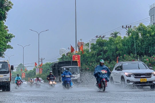 Miền Trung chuẩn bị đón đợt mưa dài ngày