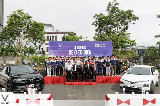 ‘Sửa xe VinFast’ sắp trở thành nội dung học tập bắt buộc tại nhiều trường đại học