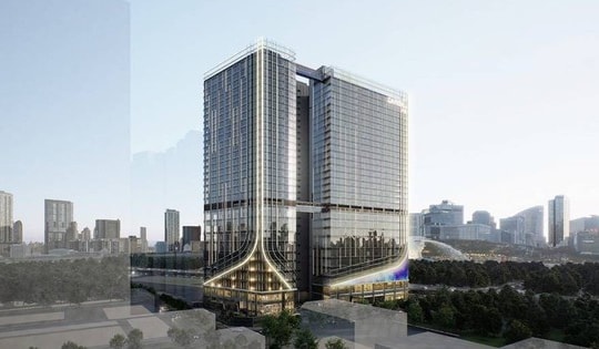 Hà Nội sắp có tòa tháp đôi cao 30 tầng: Tọa lạc tại phía Nam Thủ đô, là dự án cao cấp của Vinaconex