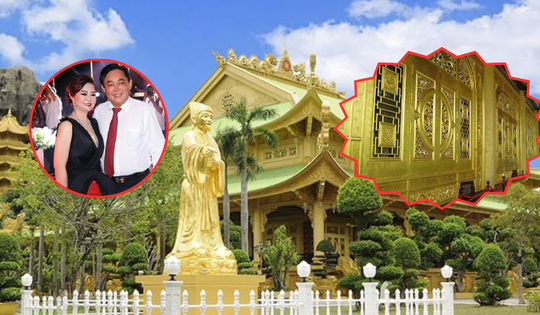 Công trình tâm linh 5.000m2 từng lớn nhất Việt Nam: Kiến trúc 'vuông - tròn', nằm trong khu du lịch lọt TOP Đông Nam Á, được dát vàng 24K