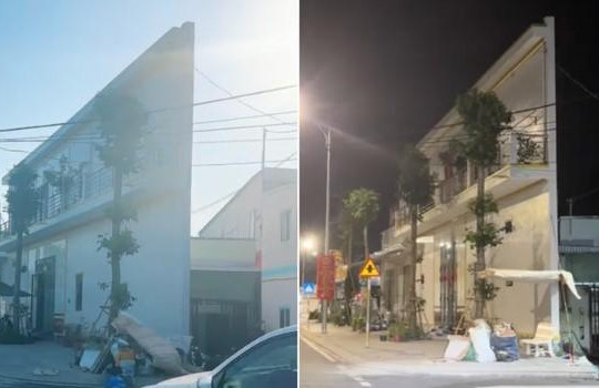 Cận cảnh căn nhà ‘siêu mỏng’ đang gây bão mạng xã hội: Mặt tiền dài 15m, chiều sâu chỗ rộng nhất khoảng 5m, chỗ hẹp nhất chỉ hơn một gang tay người lớn