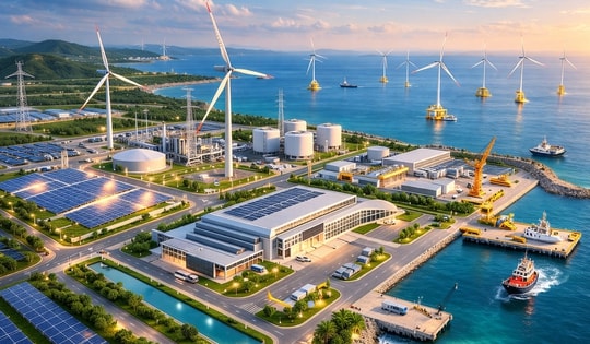 TP tương lai của Việt Nam tập trung hoàn thiện đề án xây dựng trung tâm công nghiệp và dịch vụ năng lượng tái tạo