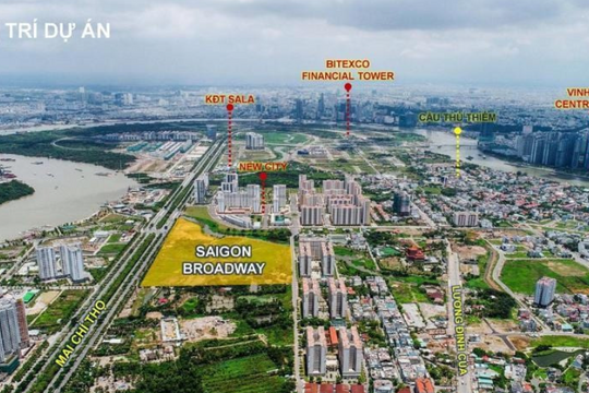 Dự án hơn 10.500 tỷ đồng tại TP. HCM qua tay 3 đời chủ: Từ Novaland đến hai hệ sinh thái kín tiếng