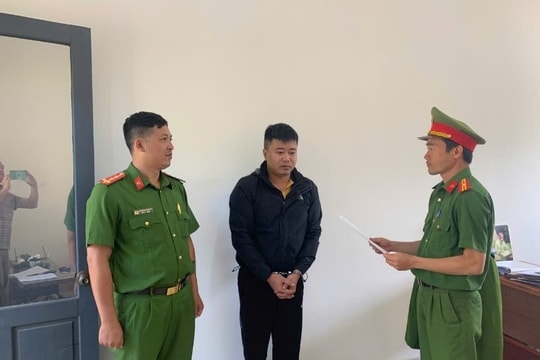 Thi hành lệnh bắt tạm giam 'cò đất' Nguyễn Thành Luân