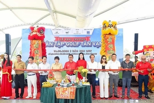 TTC LAND khai trương sân Tập Golf tại Đảo Kim Quy