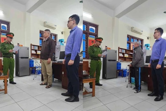 Khởi tố một cựu Trưởng thôn và một cựu Bí thư chi bộ