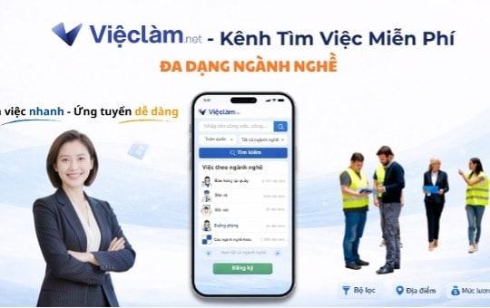 Vieclam.net: Kênh kết nối việc làm miễn phí, đáng tin cậy cho người lao động