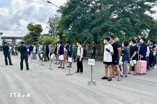 Giải cứu 344 'cán bộ online', 'nhân viên tài chính' từ Campuchia, phát hiện 4 đối tượng truy nã