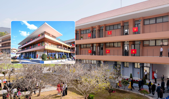 Ngôi trường liên cấp '5 sao' về đích đầu tiên trong chiến dịch xây 248 trường học vùng biên giới của Việt Nam: Là kỳ tích giữa đại ngàn