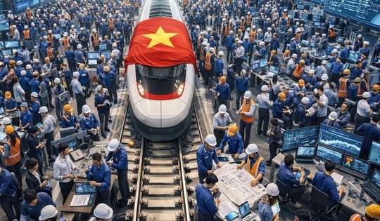 Lần đầu tiên trong lịch sử, Việt Nam đặt mục tiêu đào tạo 70.000 nhân lực, hướng tới làm chủ công nghệ và công nghiệp đường sắt