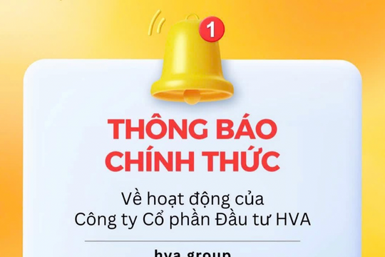HVA chính thức lên tiếng về việc tạm khoá tài khoản
