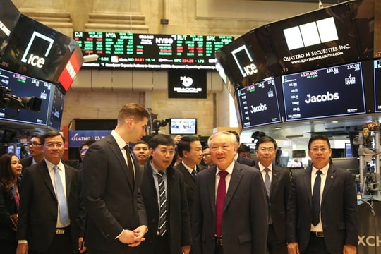 Lãnh đạo NYSE: Việt Nam sẽ sớm có doanh nghiệp niêm yết trên sàn chứng khoán lớn nhất thế giới