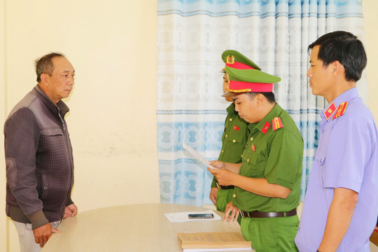 Khởi tố Lê Văn Chuồng SN 1963, chủ hộ kinh doanh cà phê Thiện Tiến