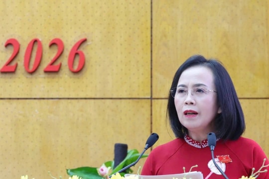 Bà Đoàn Thị Hậu được bầu làm Chủ tịch HĐND tỉnh Lạng Sơn
