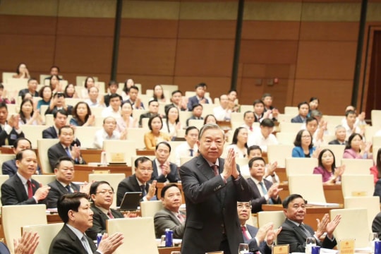 Tổng Bí thư Tô Lâm dự Hội nghị tổng kết công tác bầu cử ĐBQH và HĐND các cấp
