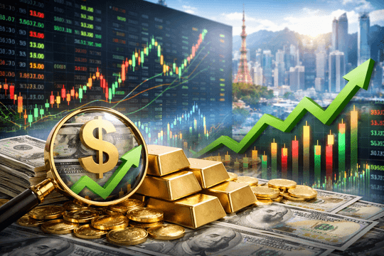 Chứng khoán châu Á bứt phá, USD-vàng chờ ‘cú hích’ từ dữ liệu việc làm Mỹ