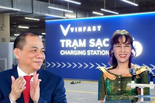Ngân hàng của tỷ phú Nguyễn Thị Phương Thảo tuyên bố hỗ trợ ông Phạm Nhật Vượng xây dựng 500.000 trạm sạc xe điện