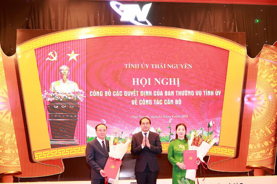 Thái Nguyên luân chuyển, bổ nhiệm nhiều vị trí lãnh đạo