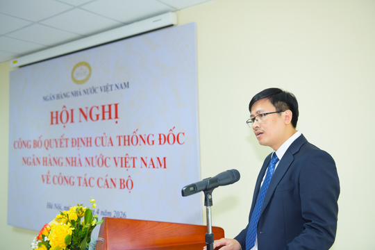 Bổ nhiệm ông Hoàng Minh Tiến giữ chức Phó Cục trưởng Cục Công nghệ thông tin, Ngân hàng Nhà nước