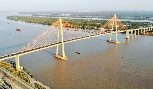 Cây cầu dây văng đầu tiên hoàn toàn do người Việt xây dựng: Phá thế qua sông lụy phà, rút ngắn thời gian di chuyển còn 15 phút
