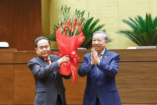 Chủ tịch Quốc hội Trần Thanh Mẫn tái đắc cử