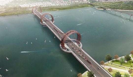 Việt Nam lần đầu tiên sở hữu cây cầu có kết cấu võng tự neo, là điểm nhấn kiến trúc tại khu kinh tế lâu đời bậc nhất cả nước