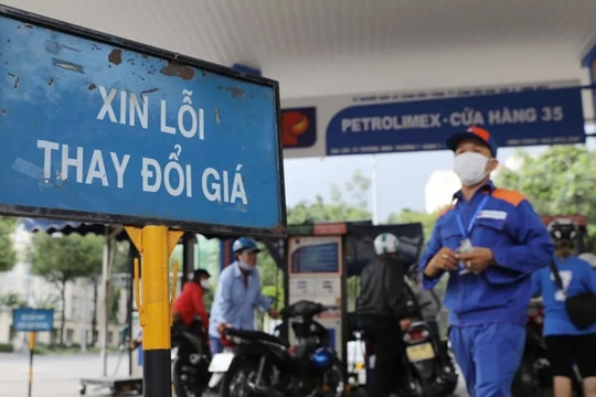 Chiều 8/4, giá xăng dầu đồng loạt giảm