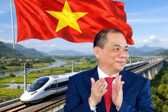 Vingroup khởi công tuyến đường sắt 5,6 tỷ USD, ông Phạm Nhật Vượng mang công nghệ 'an toàn tuyệt đối' về Việt Nam