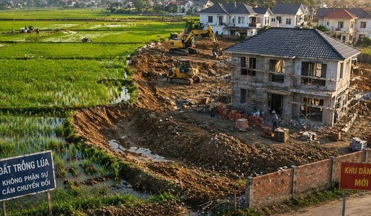 Kể từ nay, chuyển đất trồng lúa sang đất ở trái phép có thể bị phạt đến 400 triệu đồng