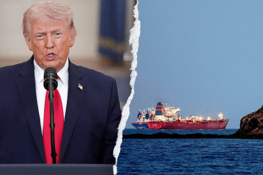 Tàu chở dầu Trung Quốc đi qua eo biển Hormuz, thách thức lệnh phong tỏa của ông Trump