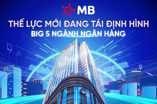 Big 5 ngân hàng: MB thu hẹp khoảng cách với 4 'ông lớn' quốc doanh trên nhiều chỉ tiêu