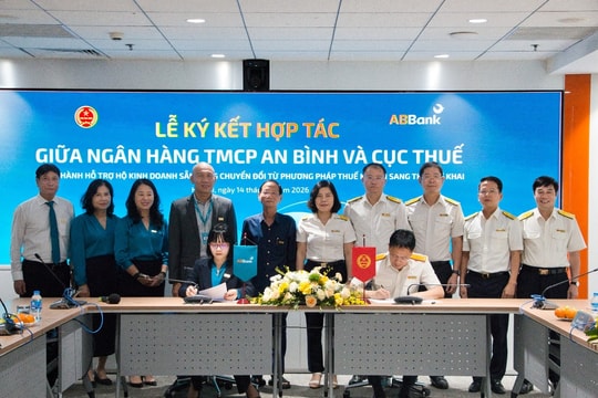 Kê khai, nộp thuế dễ dàng hơn: ABBank hợp tác với Cục Thuế triển khai giải pháp số