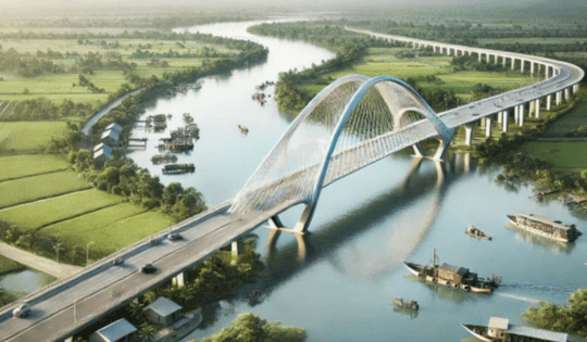 Chỉ vài ngày nữa, Ninh Bình chính thức khởi công cầu vượt sông gần 600 tỷ, thay thế cầu phao gần 30 năm tuổi