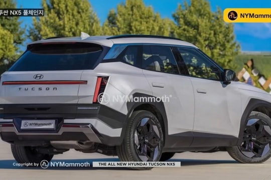 Hình ảnh rò rỉ: Hyundai Tucson 2027 ‘biến hình’ cơ bắp, hybrid 230 mã lực khiến Toyota RAV4 và Honda CR-V phải dè chừng?