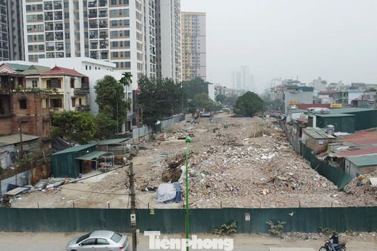 Quá hạn bàn giao, Vành đai 2,5 đoạn Dịch Vọng – Thượng Đình vẫn 'kẹt' mặt bằng