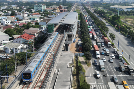 Sắp triển khai dự án kéo dài metro số 1 TPHCM đến sân bay Long Thành