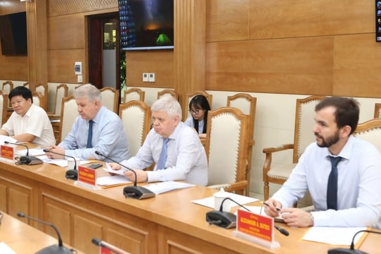 Sau buổi làm việc với Bộ Công Thương, tập đoàn khí đốt hàng đầu của Nga chính thức sang Việt Nam tìm hiểu cơ hội đầu tư