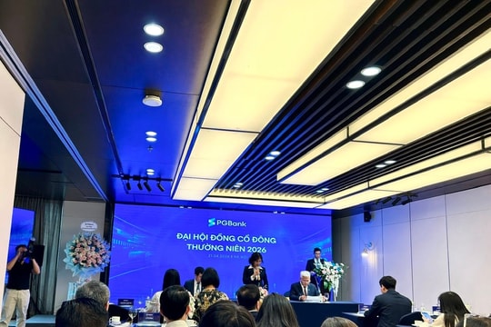 ĐHĐCĐ PGBank 2026: Kế hoạch lợi nhuận tăng gấp đôi, trả cổ tức 7,5%, báo lãi 275 tỷ đồng quý I