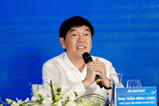Ông Trần Đình Long tuyên bố: Ngày nào còn làm Chủ tịch, tôi không bao giờ khuyên cổ đông mua cổ phiếu Hòa Phát