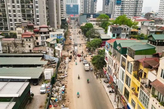 Hà Nội: 'Chốt' thời gian hoàn thành thi công đường Nguyễn Tuân
