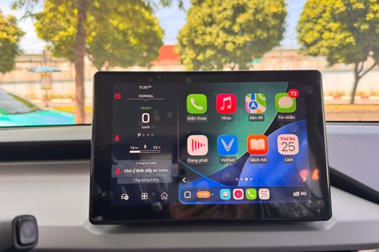 VF 3 có thêm Apple CarPlay/Android Auto, nhưng không dành cho tất cả
