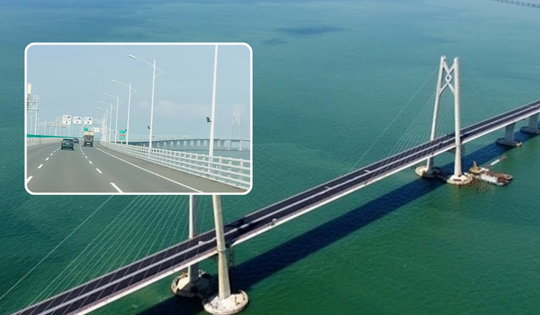 Siêu cầu vượt biển lớn nhất thế giới: Sự kết hợp giữa 3 hợp phần cầu - đảo - hầm, được làm từ 20.000m2 ván tre, nối liền 3 vùng đất