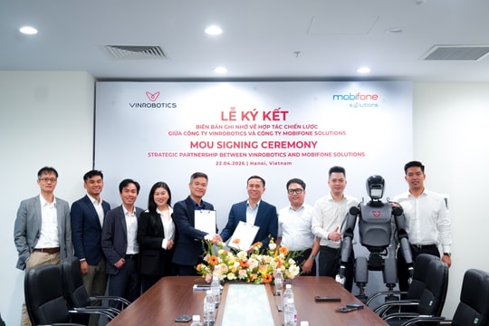 Công ty robot của ông Phạm Nhật Vượng 'bắt tay' MobiFone Solutions