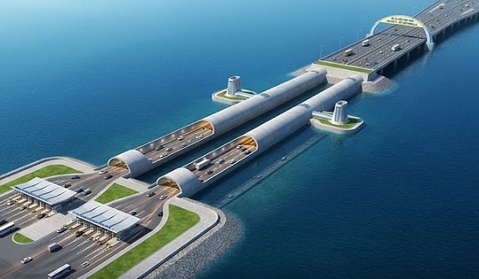 Việt Nam lần đầu tiên xây dựng hầm - cầu vượt biển với thiết kế táo bạo: Công trình biểu tượng tại TP giàu nhất cả nước