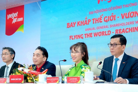 ĐHĐCĐ Vietjet 2026: Chia cổ tức 30%, tiếp tục mở rộng mạng bay quốc tế, thu hút đầu tư quốc tế