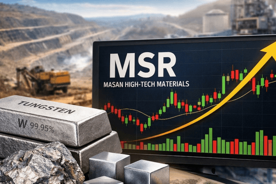 Doanh thu vonfram tăng 218%, Masan High-Tech Materials (MSR) báo lãi kỷ lục