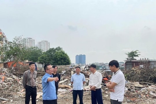 Đường Vành đai 2,5: Các phường bắt đầu bàn giao đất đã GPMB để thi công