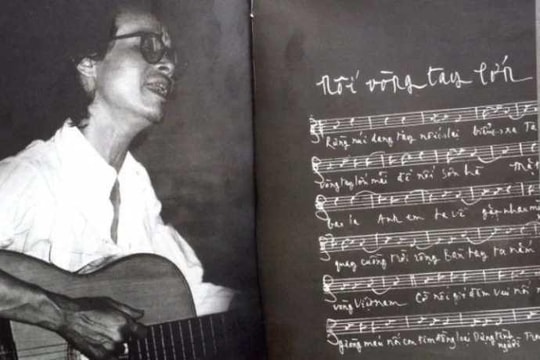 Cố nhạc sĩ nổi tiếng là tác giả của ca khúc làm nên lịch sử, được phát trên sóng Đài Phát thanh Sài Gòn ngày 30/4/1975